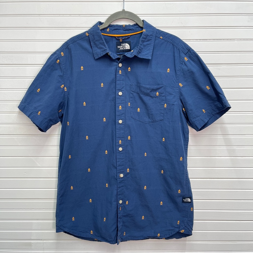 The North Face Short Sleeve Baytrail Jacquard Button Shirt